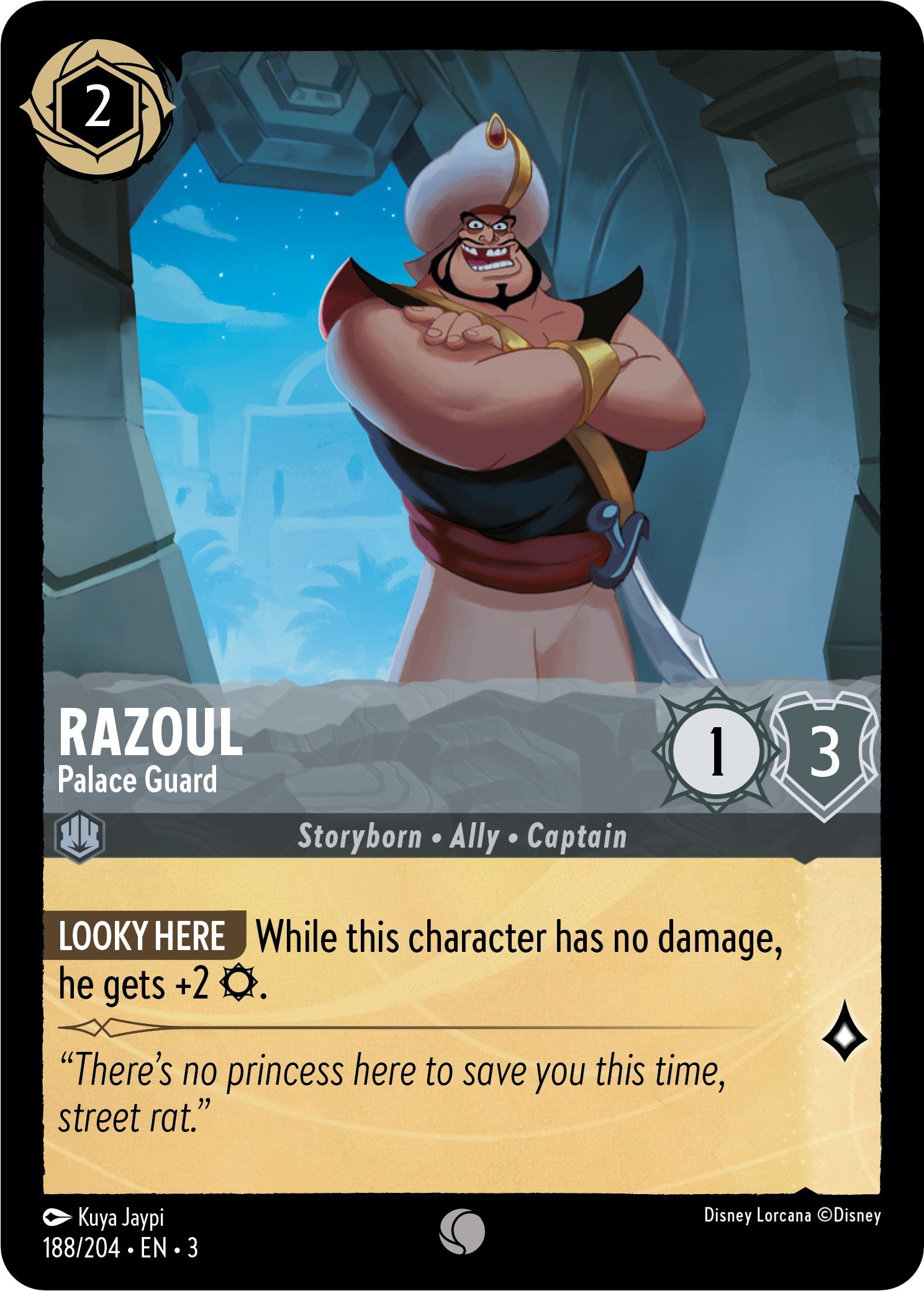 Razoul - Palace Guard (188/204) [Into the Inklands] | Game Master's Emporium (The New GME)