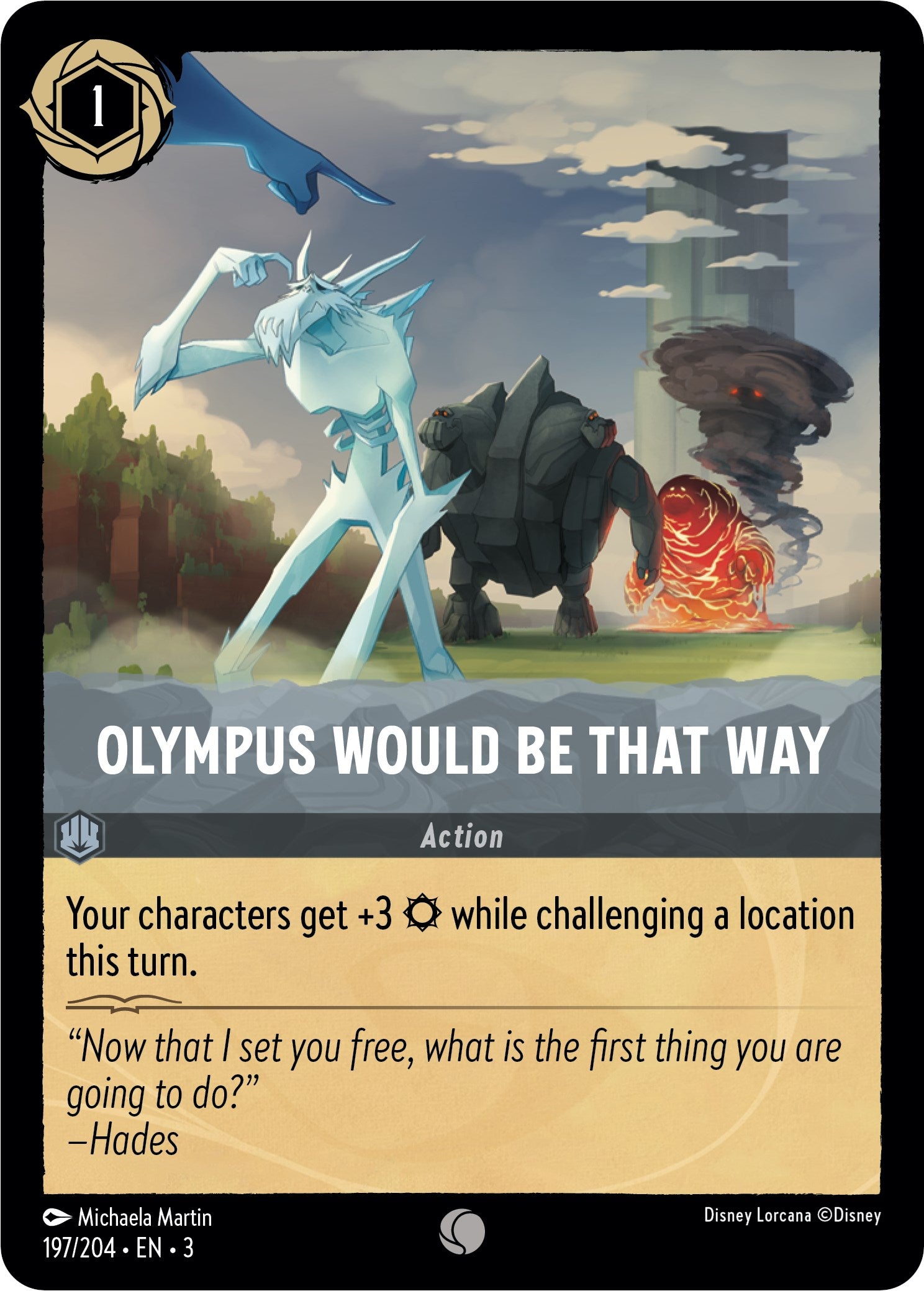 Olympus Would Be That Way (197/204) [Into the Inklands] | Game Master's Emporium (The New GME)