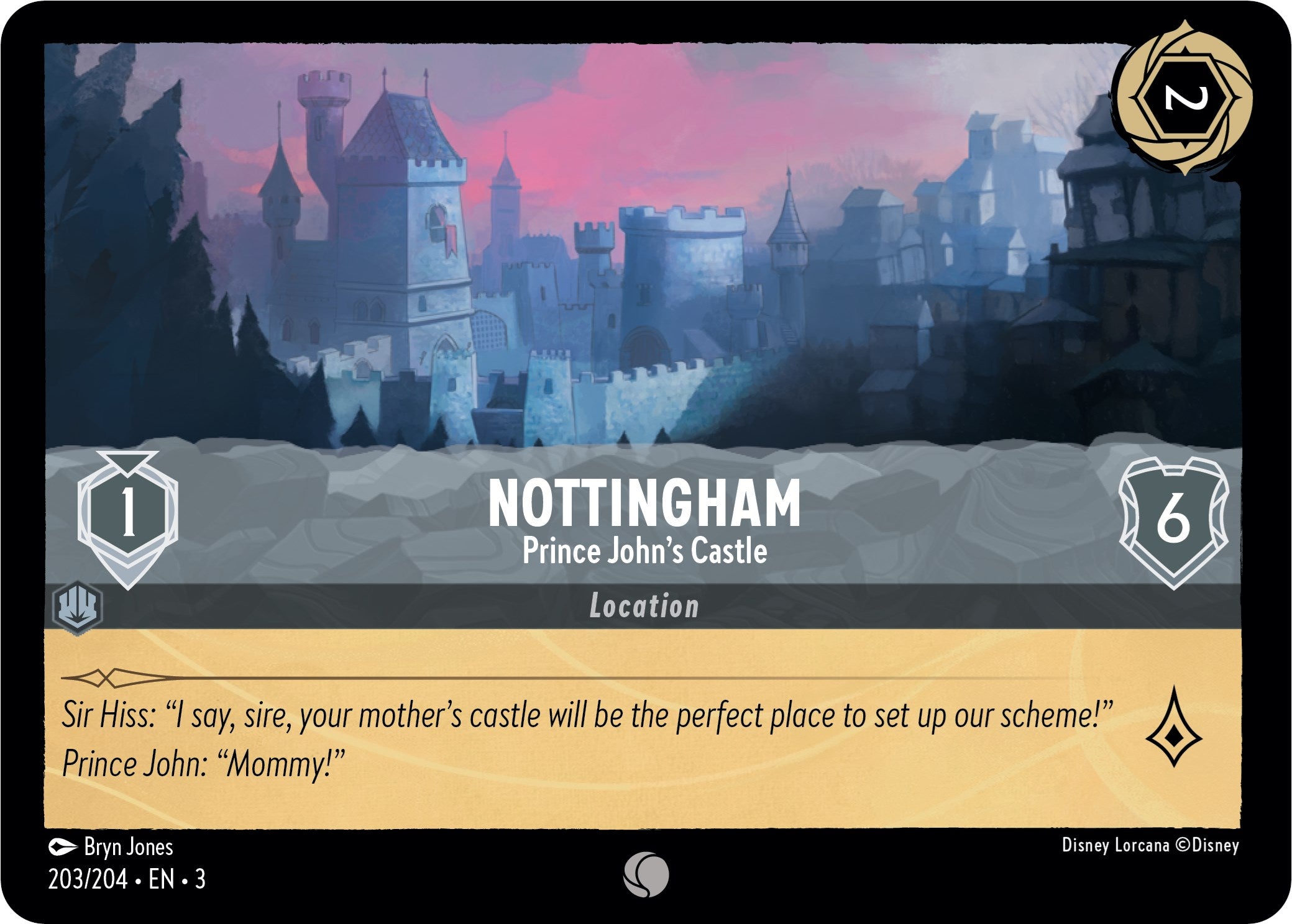 Nottingham - Prince John's Castle (203/204) [Into the Inklands] | Game Master's Emporium (The New GME)