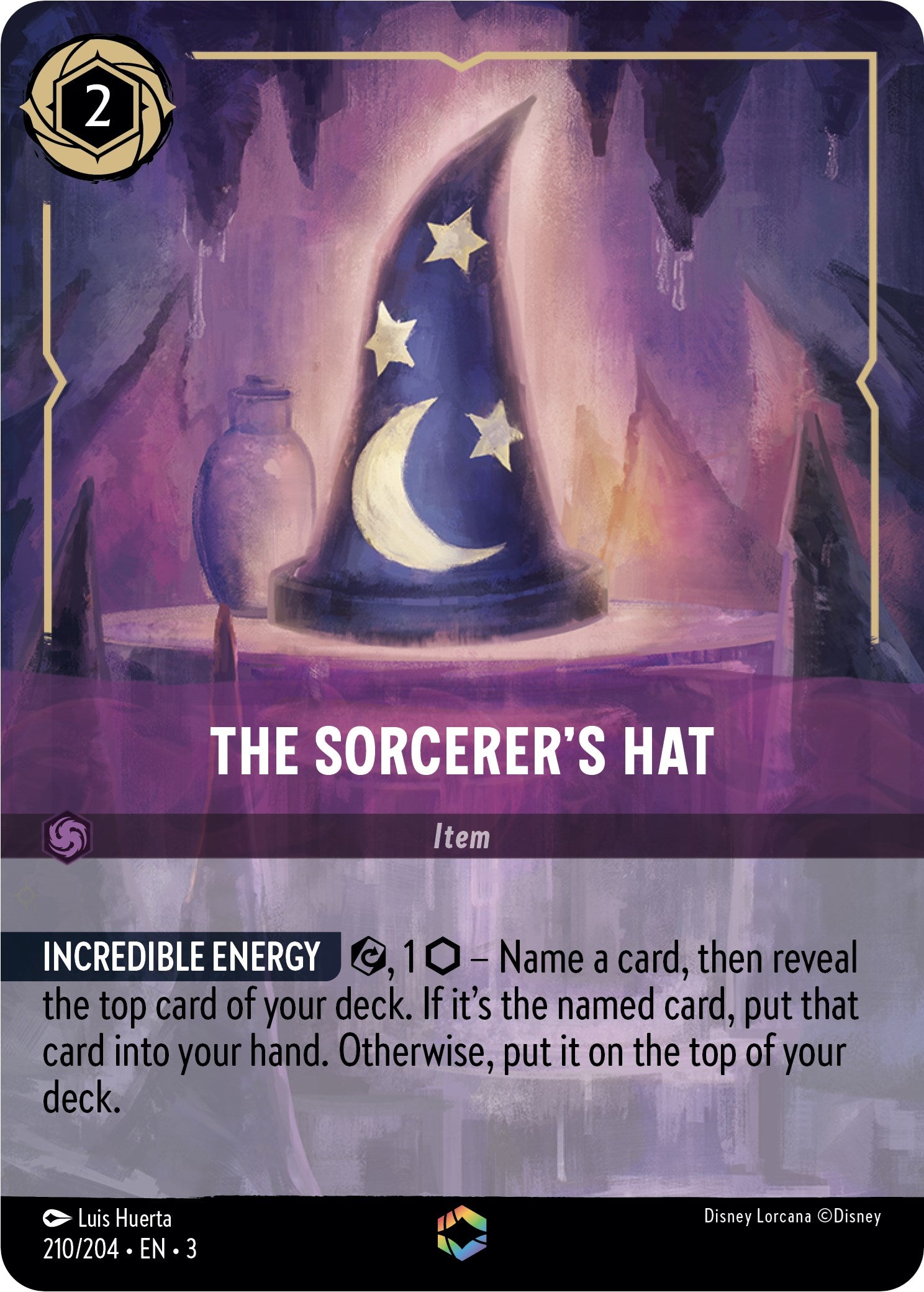 The Sorcerer's Hat (Enchanted) (210/204) [Into the Inklands] | Game Master's Emporium (The New GME)