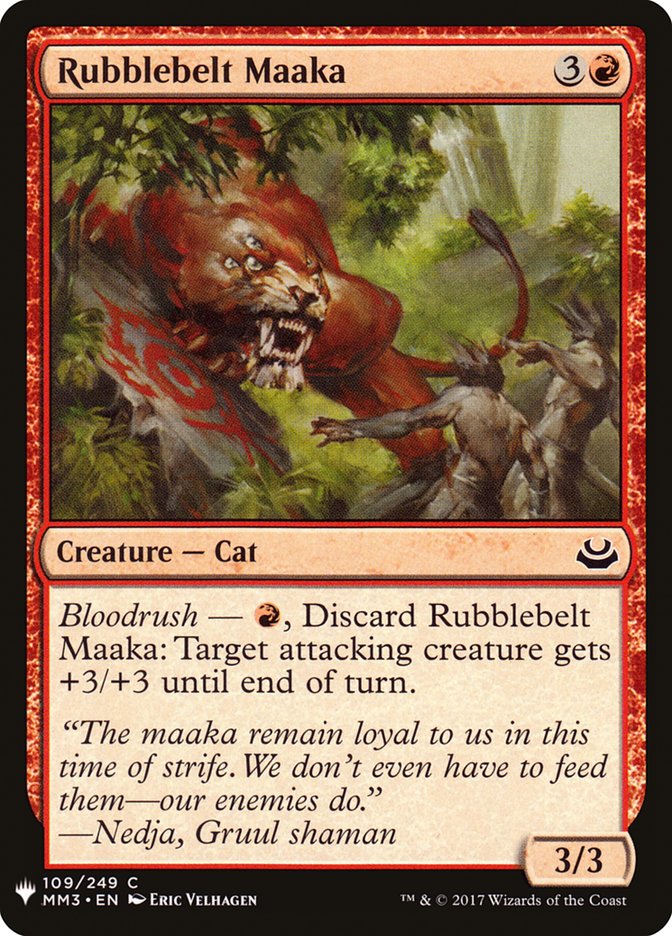Rubblebelt Maaka [Mystery Booster] | Game Master's Emporium (The New GME)