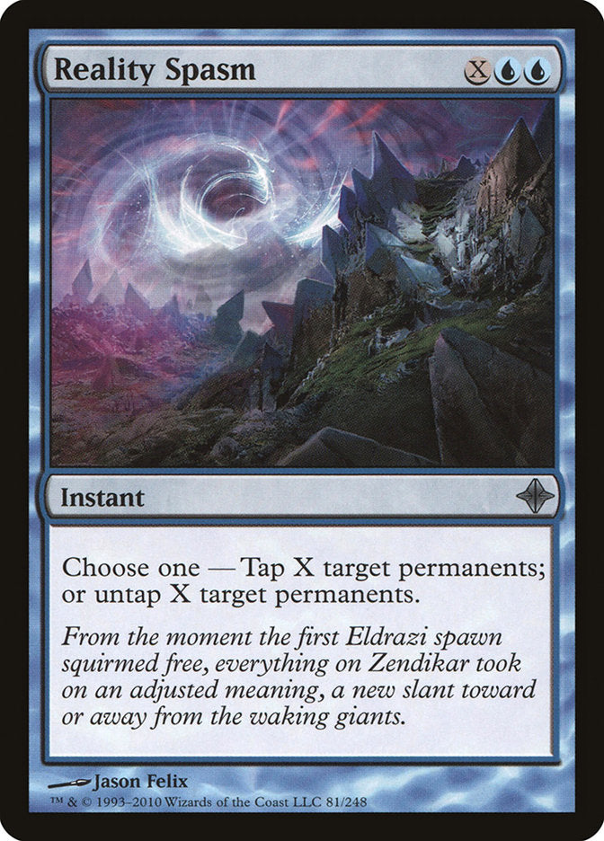 Reality Spasm [Rise of the Eldrazi] | Game Master's Emporium (The New GME)