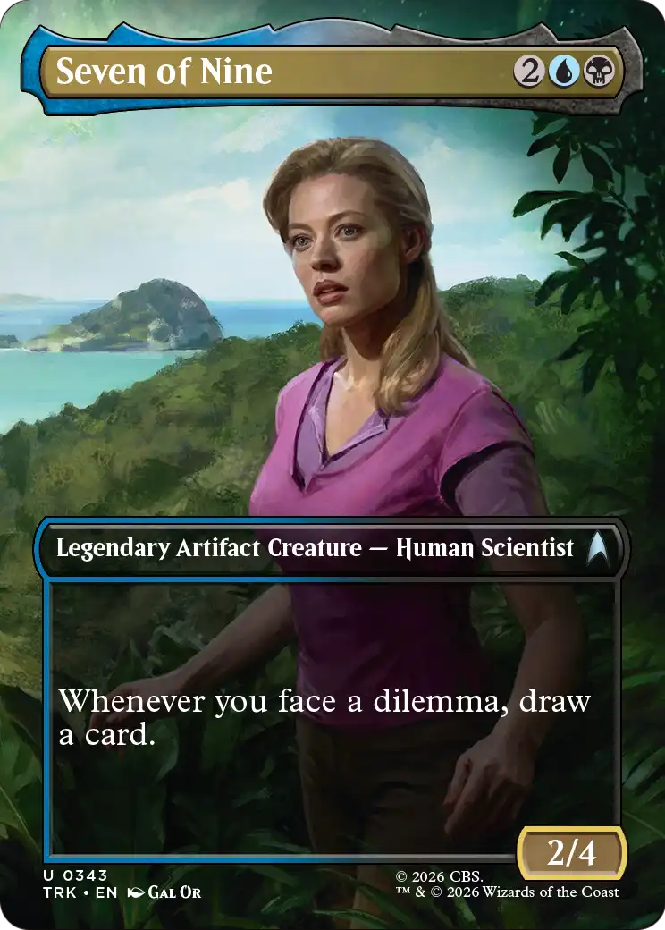 Seven of Nine (Borderless) [Star Trek] | Game Master's Emporium (The New GME)