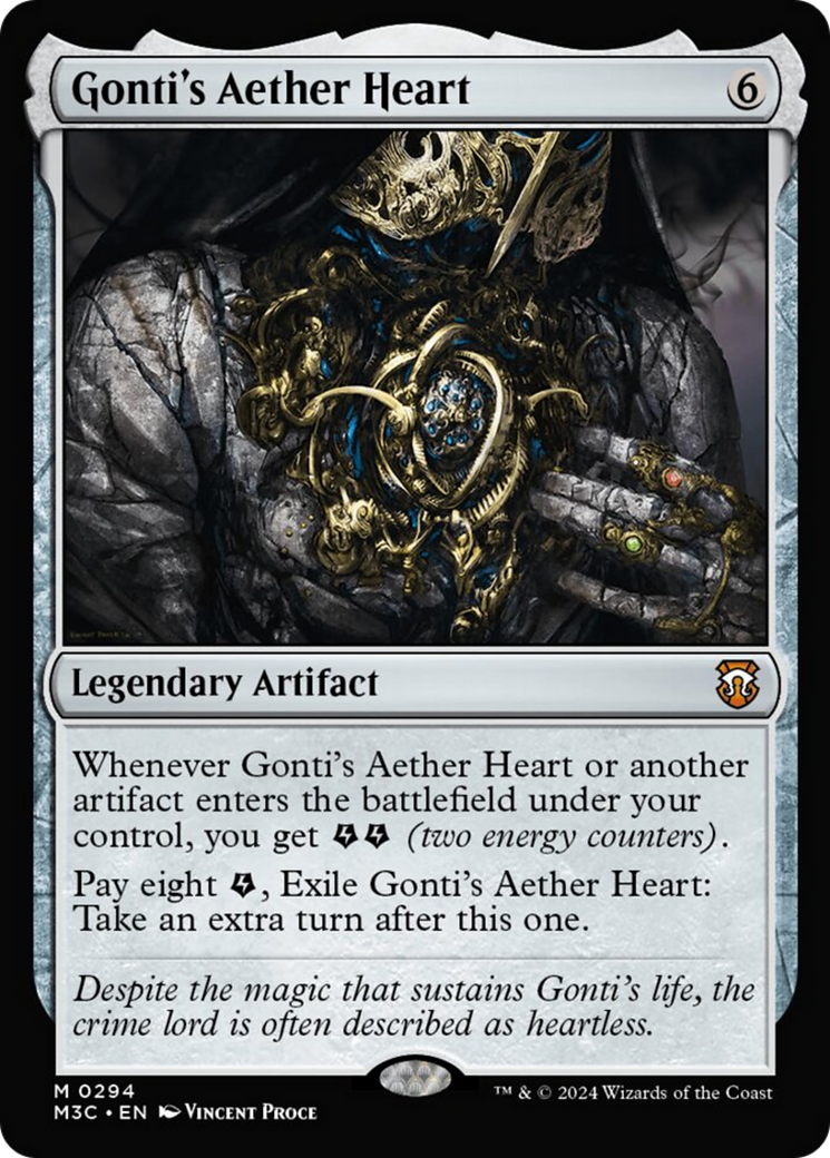 Gonti's Aether Heart [Modern Horizons 3 Commander] | Game Master's Emporium (The New GME)