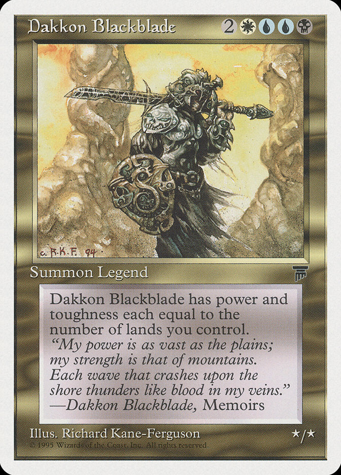 Dakkon Blackblade [Chronicles] | Game Master's Emporium (The New GME)