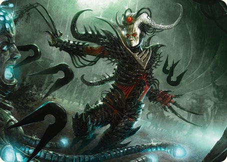 Vraan, Executioner Thane Art Card [Phyrexia: All Will Be One Art Series] | Game Master's Emporium (The New GME)
