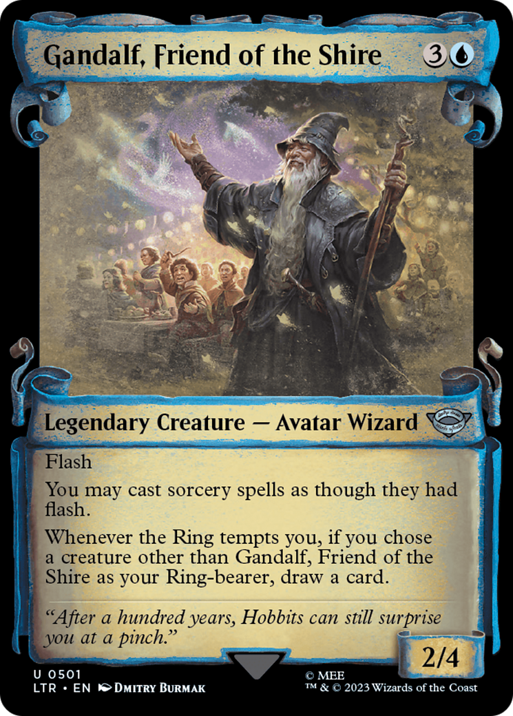 Gandalf, Friend of the Shire [The Lord of the Rings: Tales of Middle-Earth Showcase Scrolls] | Game Master's Emporium (The New GME)