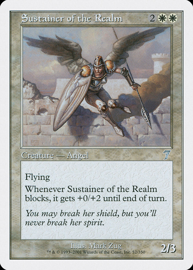 Sustainer of the Realm [Seventh Edition] | Game Master's Emporium (The New GME)