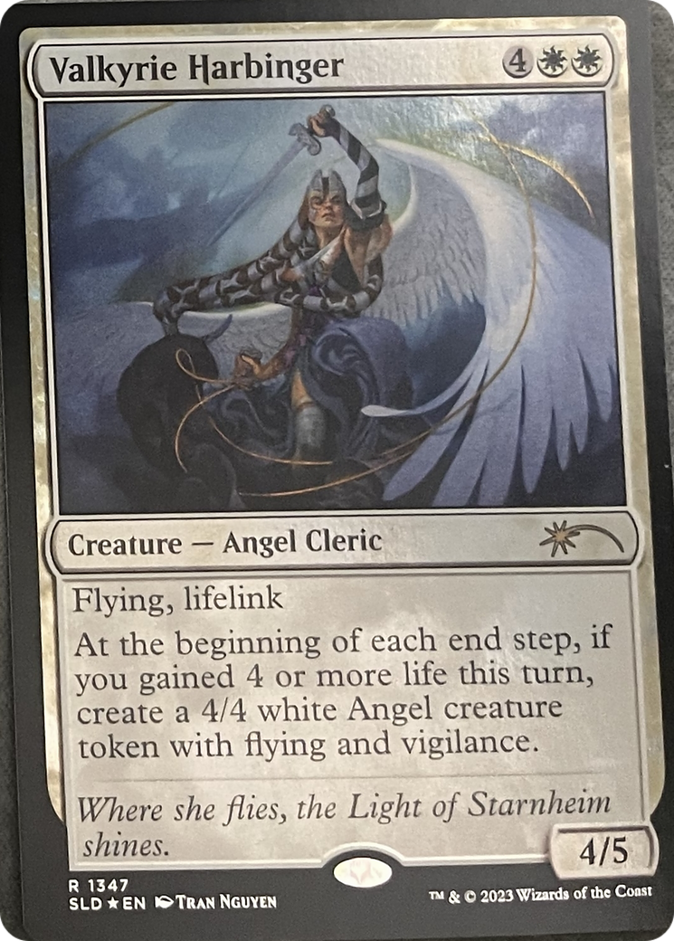 Valkyrie Harbinger [Secret Lair: Angels] | Game Master's Emporium (The New GME)