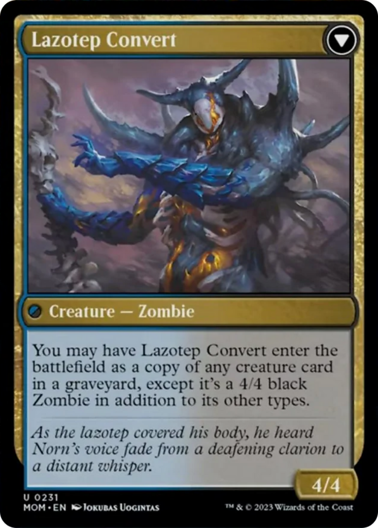 Invasion of Amonkhet // Lazotep Convert [March of the Machine] | Game Master's Emporium (The New GME)