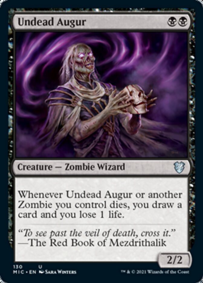 Undead Augur [Innistrad: Midnight Hunt Commander] | Game Master's Emporium (The New GME)