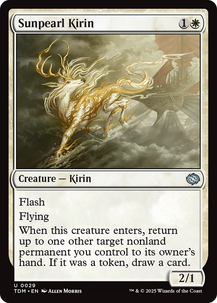 Sunpearl Kirin [Tarkir: Dragonstorm] | Game Master's Emporium (The New GME)