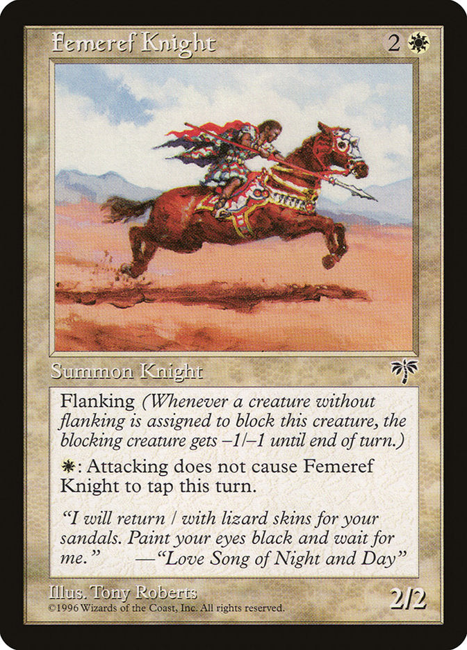 Femeref Knight [Mirage] | Game Master's Emporium (The New GME)