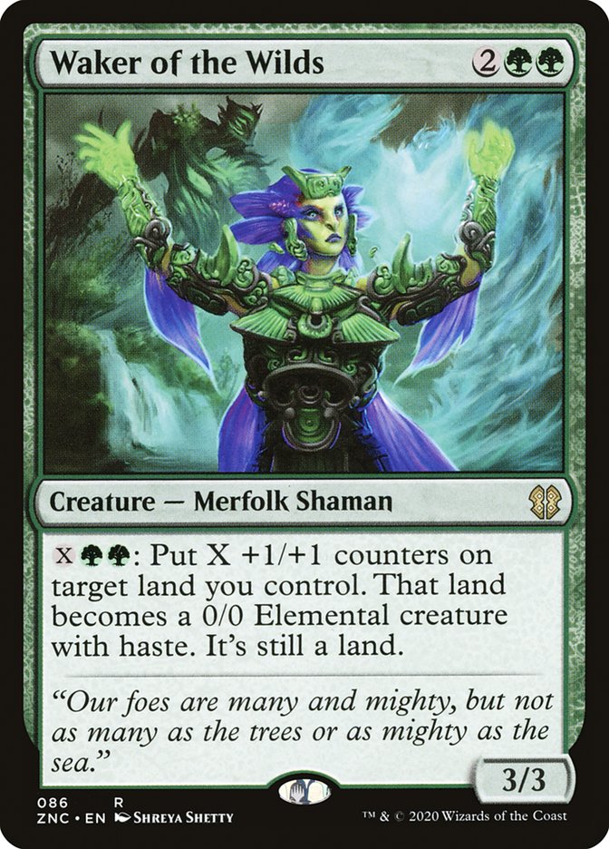 Waker of the Wilds [Zendikar Rising Commander] | Game Master's Emporium (The New GME)