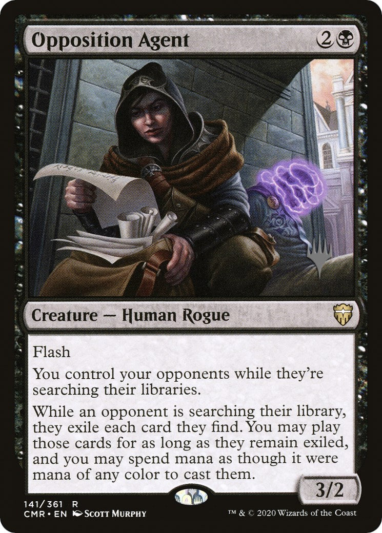 Opposition Agent (Promo Pack) [Murders at Karlov Manor Promos] | Game Master's Emporium (The New GME)