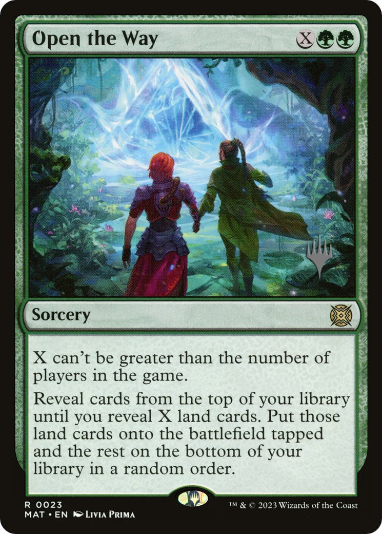 Open the Way (Promo Pack) [March of the Machine Promos] | Game Master's Emporium (The New GME)