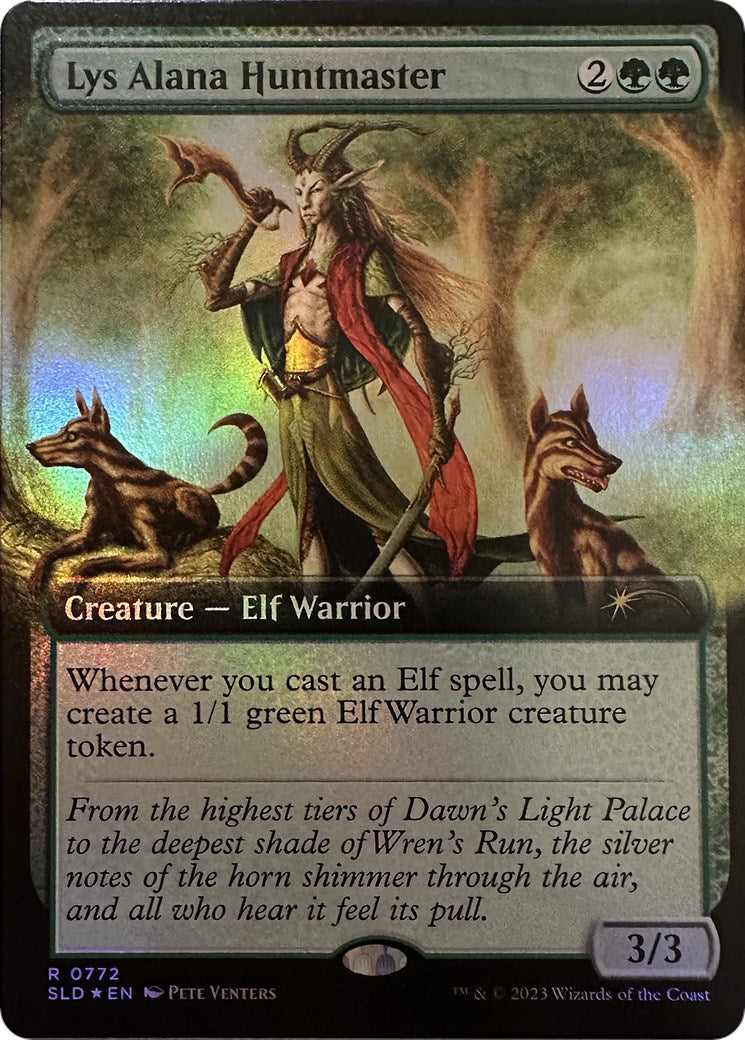 Lys Alana Huntmaster (Extended Art) [Secret Lair Drop Series] | Game Master's Emporium (The New GME)