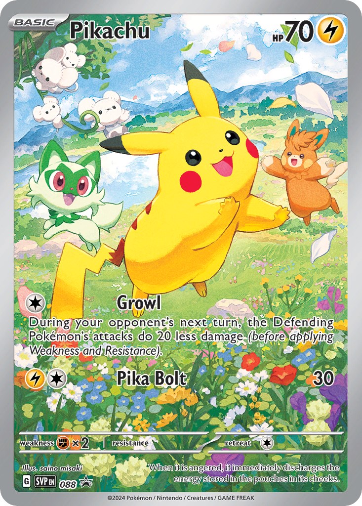 Pikachu (088) [Scarlet & Violet: Black Star Promos] | Game Master's Emporium (The New GME)