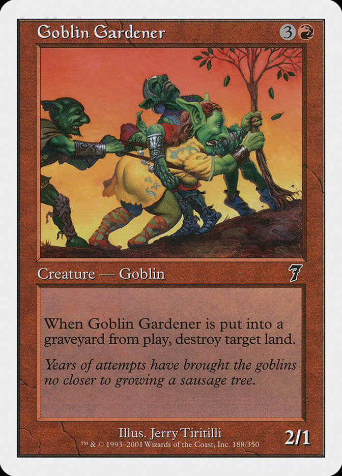 Goblin Gardener [Seventh Edition] | Game Master's Emporium (The New GME)