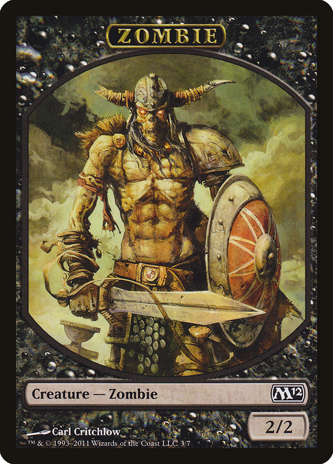 Zombie Token [Magic 2012 Tokens] | Game Master's Emporium (The New GME)