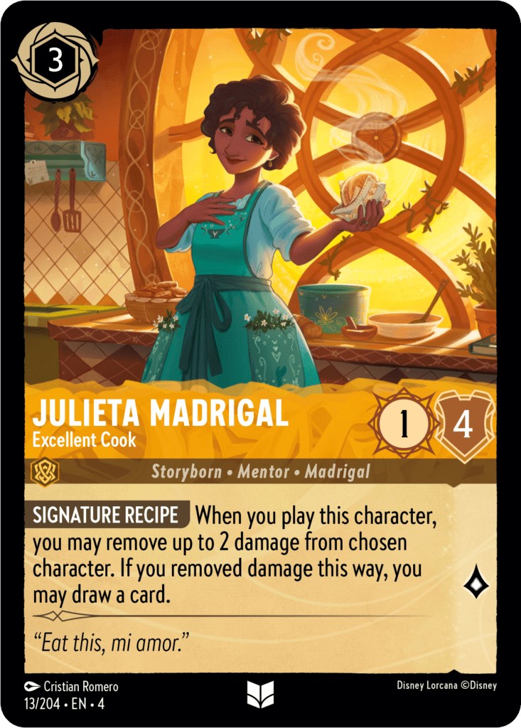 Julieta Madrigal - Excellent Cook (13/204) [Ursula's Return] | Game Master's Emporium (The New GME)