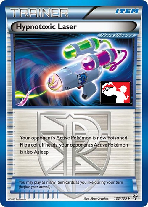 Hypnotoxic Laser (123/135) (Team Plasma) [League & Championship Cards] | Game Master's Emporium (The New GME)