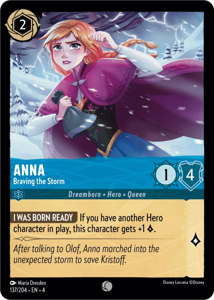 Anna - Braving the Storm (137/204) [Ursula's Return] | Game Master's Emporium (The New GME)