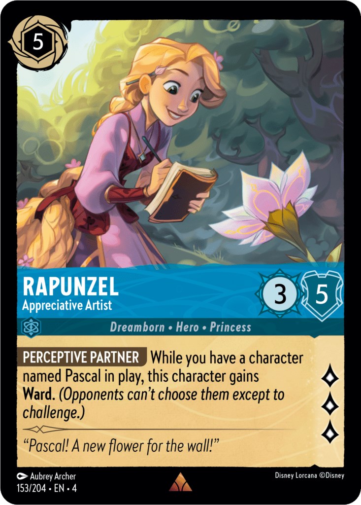 Rapunzel - Appreciative Artist (153/204) [Ursula's Return] | Game Master's Emporium (The New GME)
