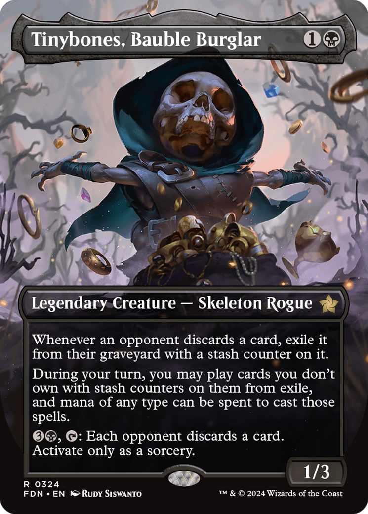 Tinybones, Bauble Burglar (Borderless) [Foundations] | Game Master's Emporium (The New GME)