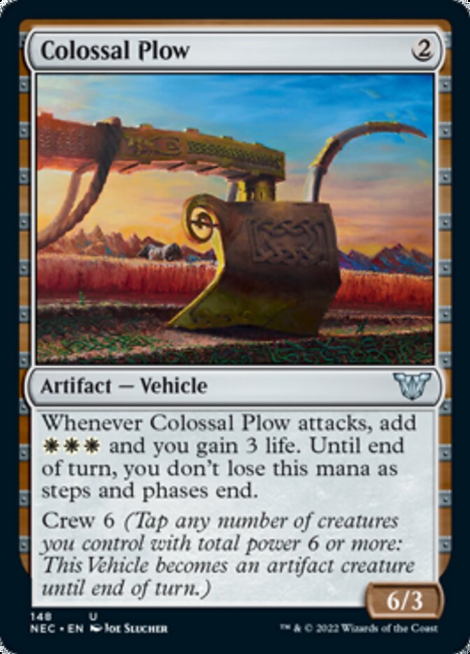 Colossal Plow [Kamigawa: Neon Dynasty Commander] | Game Master's Emporium (The New GME)