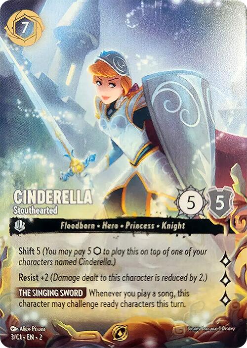 Cinderella - Stouthearted (3) [Promo Cards] | Game Master's Emporium (The New GME)