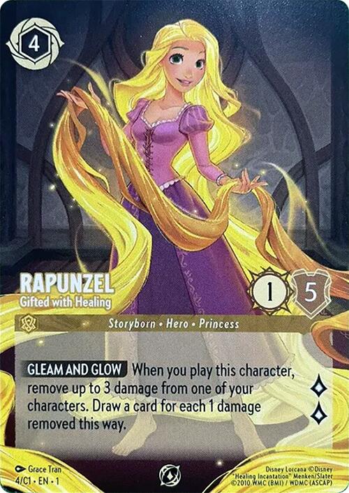 Rapunzel - Gifted with Healing (4) [Promo Cards] | Game Master's Emporium (The New GME)