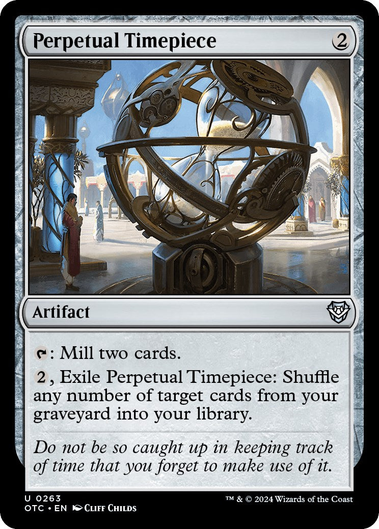 Perpetual Timepiece [Outlaws of Thunder Junction Commander] | Game Master's Emporium (The New GME)