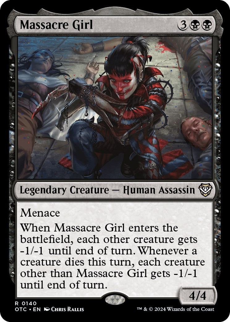 Massacre Girl [Outlaws of Thunder Junction Commander] | Game Master's Emporium (The New GME)