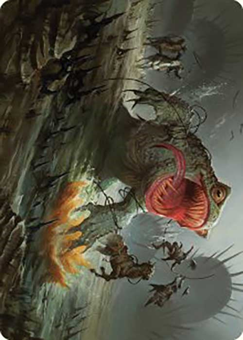 The Gitrog, Ravenous Ride Art Card [Outlaws of Thunder Junction Art Series] | Game Master's Emporium (The New GME)