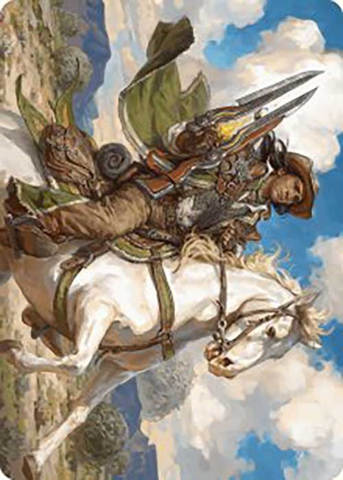 Wylie Duke, Atiin Hero Art Card [Outlaws of Thunder Junction Art Series] | Game Master's Emporium (The New GME)