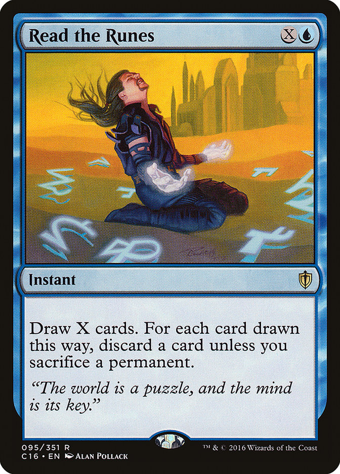Read the Runes [Commander 2016] | Game Master's Emporium (The New GME)