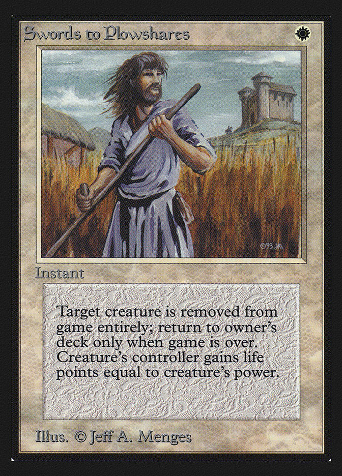 Swords to Plowshares [Collectors' Edition] | Game Master's Emporium (The New GME)