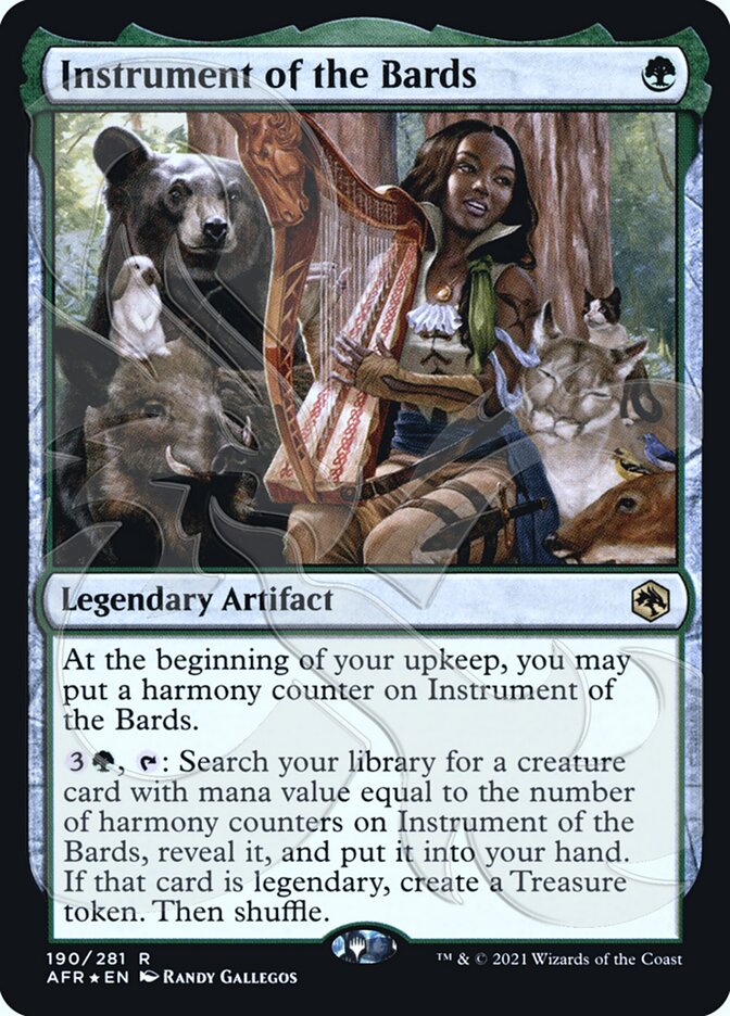 Instrument of the Bards (Ampersand Promo) [Dungeons & Dragons: Adventures in the Forgotten Realms Promos] | Game Master's Emporium (The New GME)