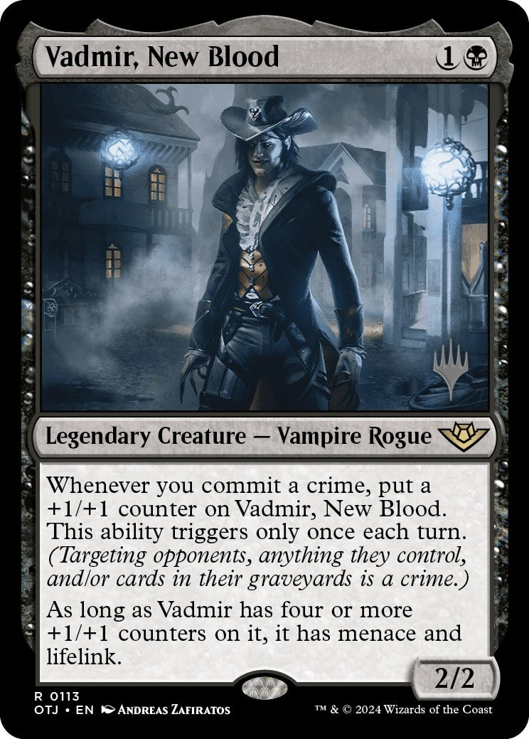 Vadmir, New Blood (Promo Pack) [Outlaws of Thunder Junction Promos] | Game Master's Emporium (The New GME)