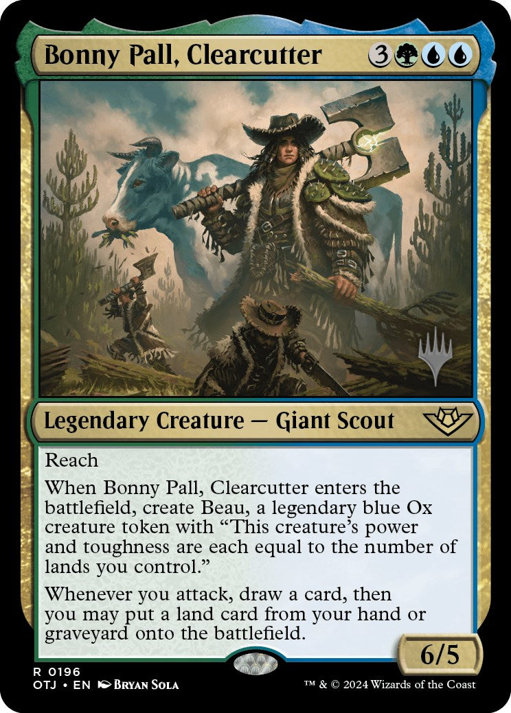 Bonny Pall, Clearcutter (Promo Pack) [Outlaws of Thunder Junction Promos] | Game Master's Emporium (The New GME)