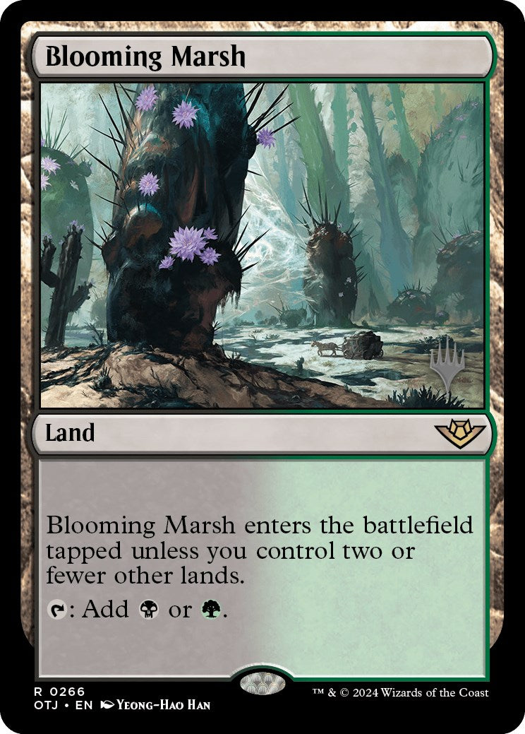 Blooming Marsh (Promo Pack) [Outlaws of Thunder Junction Promos] | Game Master's Emporium (The New GME)