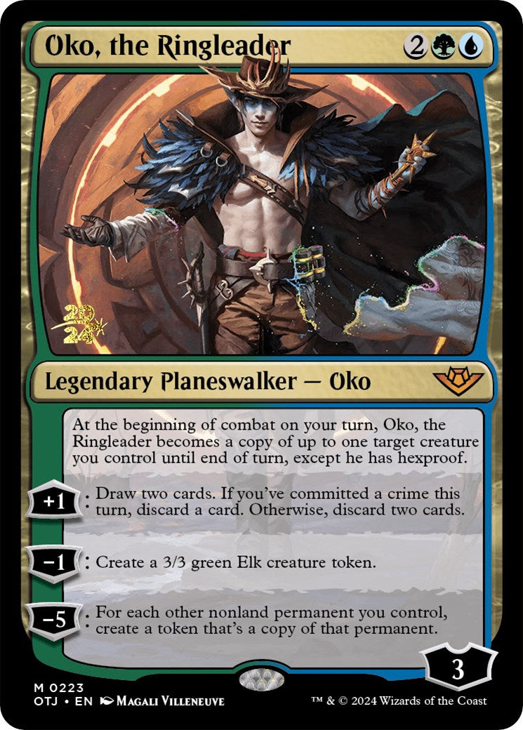 Oko, the Ringleader [Outlaws of Thunder Junction Prerelease Promos] | Game Master's Emporium (The New GME)