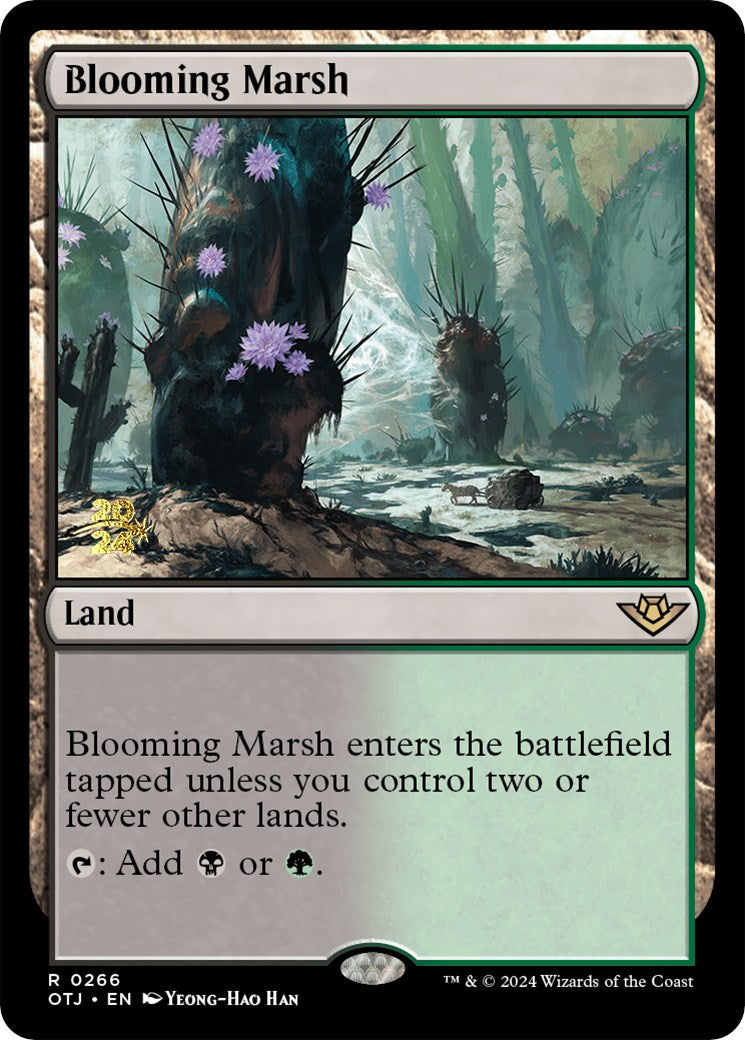Blooming Marsh (OTJ) [Outlaws of Thunder Junction Prerelease Promos] | Game Master's Emporium (The New GME)