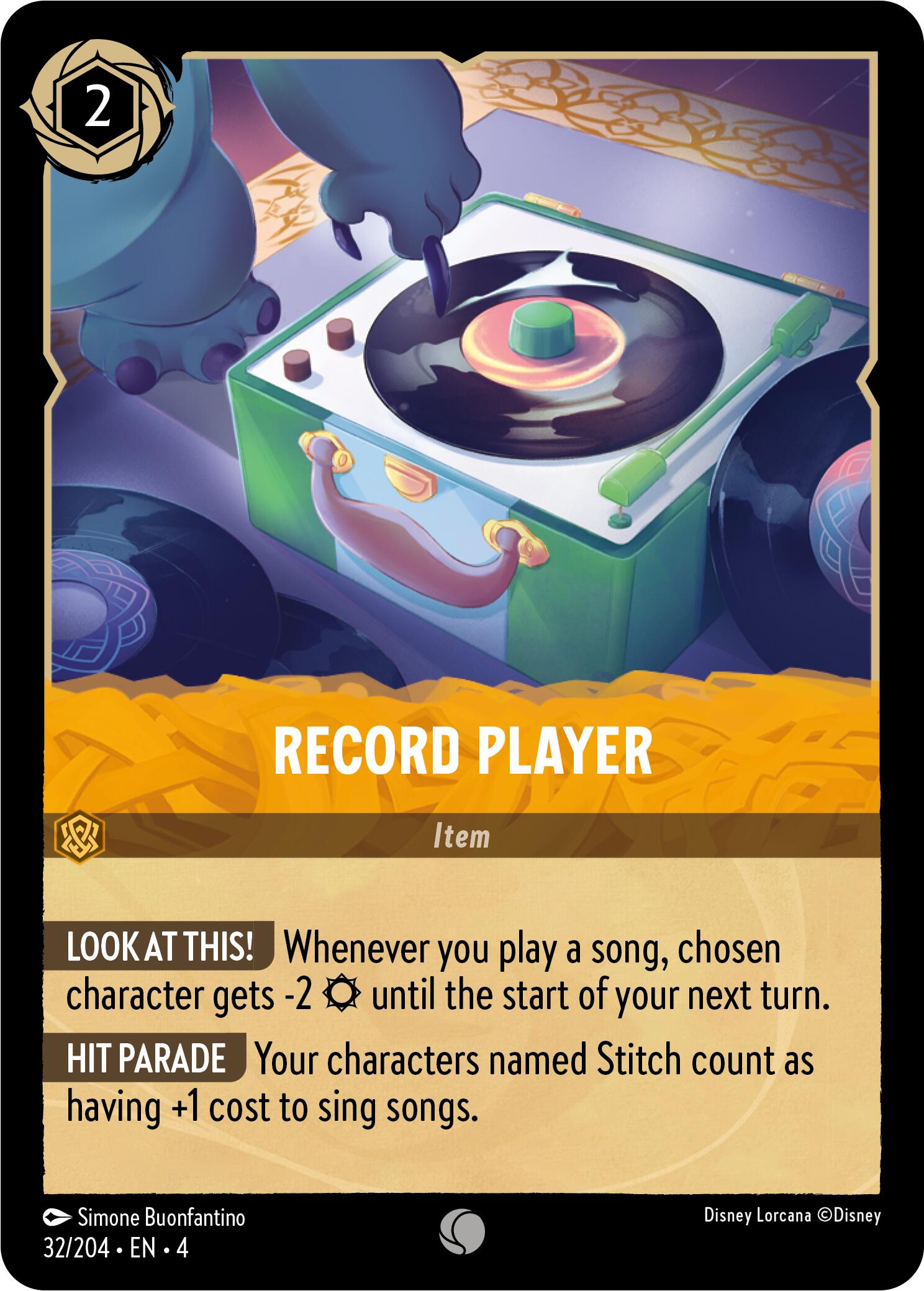 Record Player (32/204) [Ursula's Return] | Game Master's Emporium (The New GME)