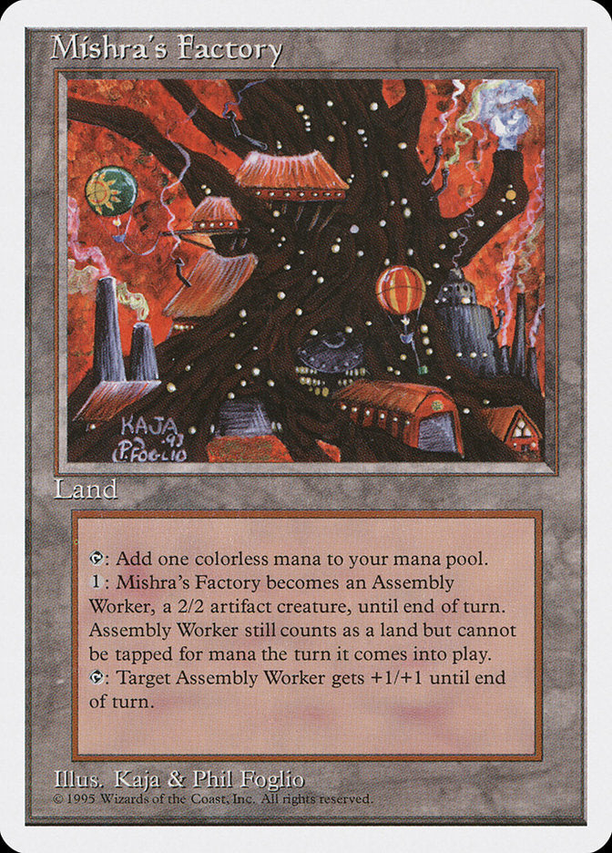 Mishra's Factory [Fourth Edition] | Game Master's Emporium (The New GME)