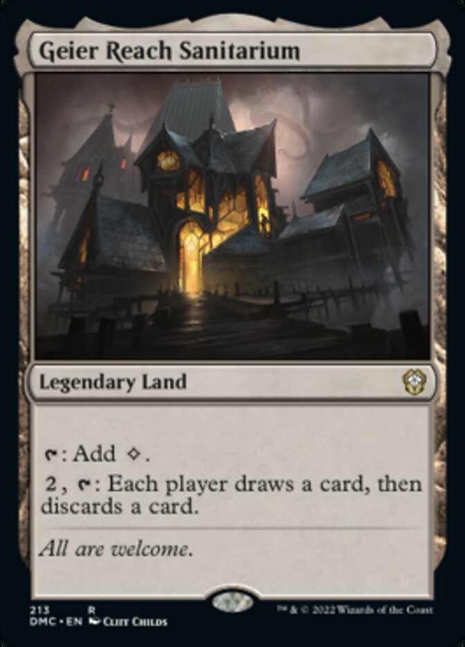 Geier Reach Sanitarium [Dominaria United Commander] | Game Master's Emporium (The New GME)