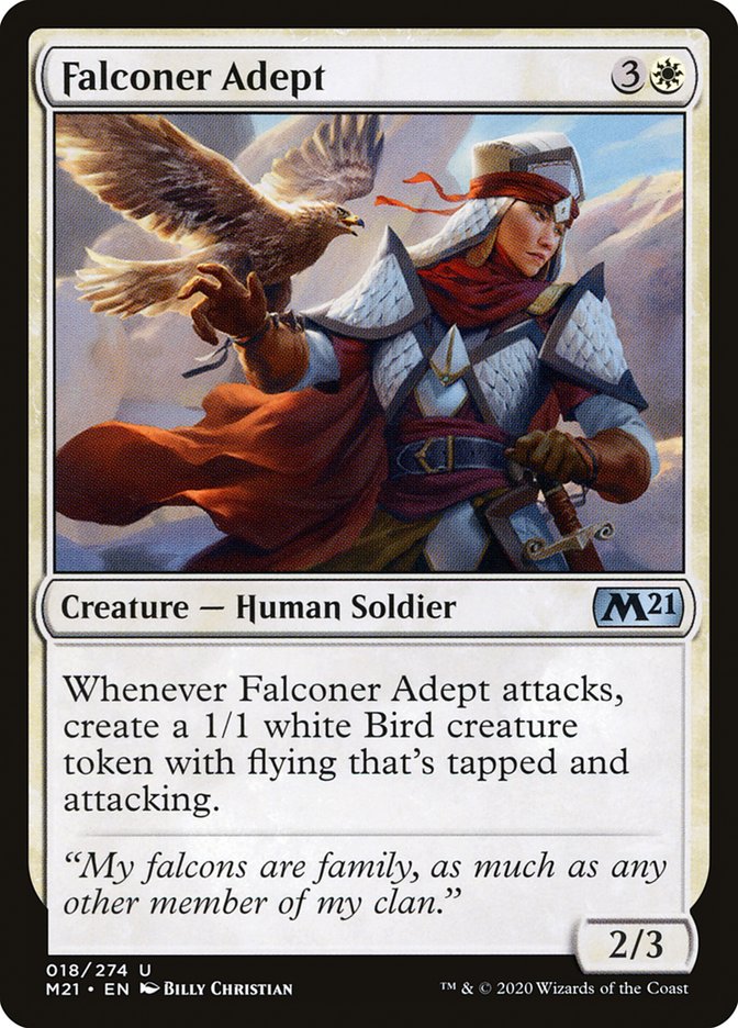 Falconer Adept [Core Set 2021] | Game Master's Emporium (The New GME)