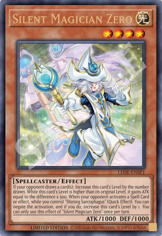 Silent Magician Zero [LEDE-ENSP1] Ultra Rare | Game Master's Emporium (The New GME)