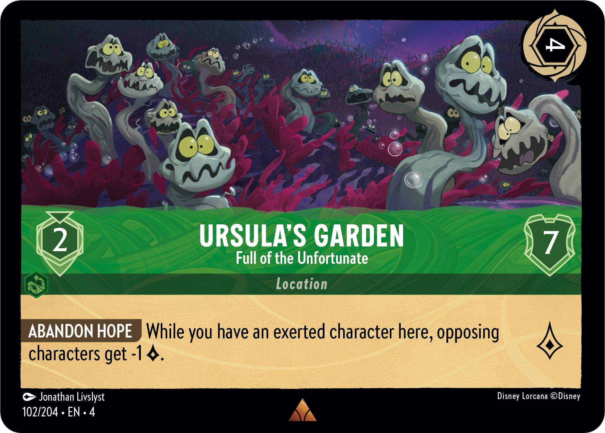 Ursula's Garden - Full of the Unfortunate (102/204) [Ursula's Return] | Game Master's Emporium (The New GME)